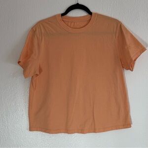 Lululemon orange T-shirt size 6